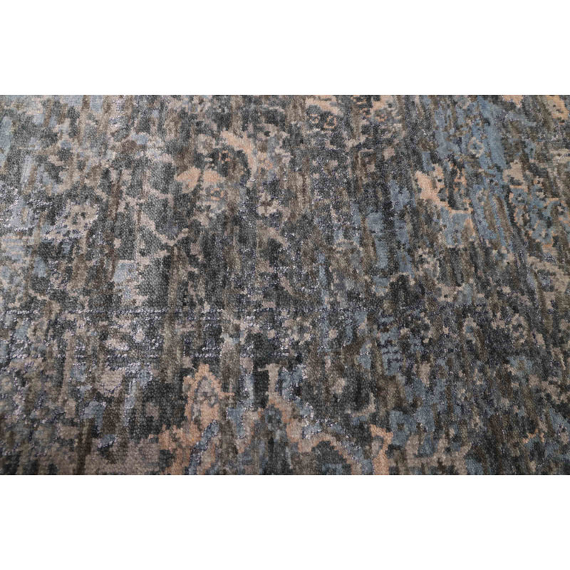 Tapis gris anthracite Heritage 7 pi 10 po x 10 pi 0 po