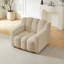 Fauteuil d'appoint surdimensionné en chenille de 40 po de largeur, fauteuil rembourré capitonné moderne, fauteuil simple confortable pour le salon / la chambre à coucher-455548188