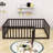 Hendrelino Wooden Daybed Frame with Guardrail-1132318929-1132318931