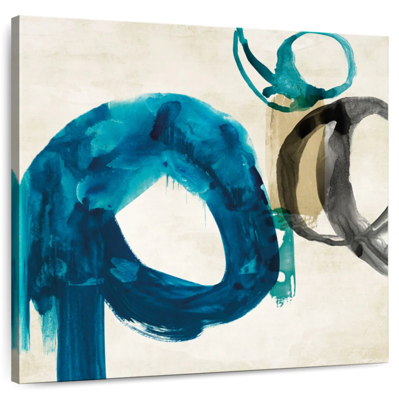 Avery Blue Ring I, 10" H x 10" W