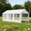 Tente de réception blanche 10 'x 20'