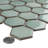 Hudson Due 2" Hex 10-7/8 " x 12-5/8 " Porcelain Mosaic Floor and Wall Tile-1816075775