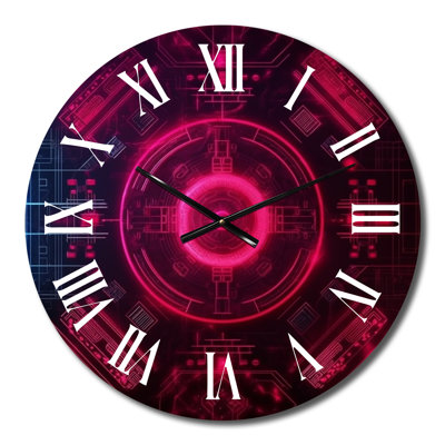 Horloge murale 3ème œil