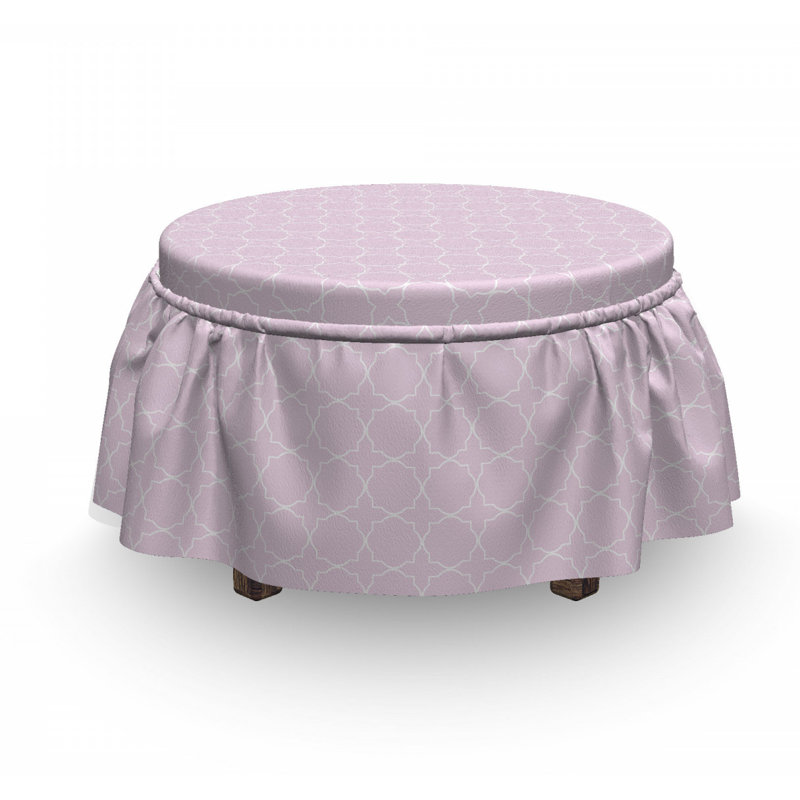 Box Cushion Ottoman Slipcover