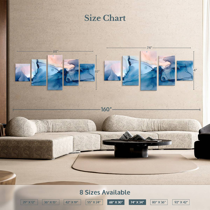 Ocean Glaser, 24" H x 55" W