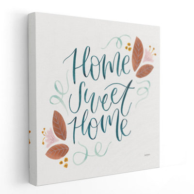 Home Sweet Home I - reproduction d'art sur toile