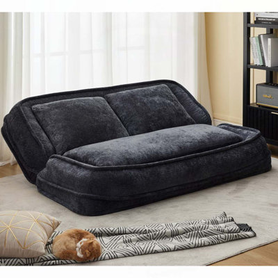Lit double pour chien avec canapé réglable