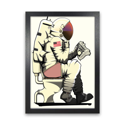 Astronaut Loo - Print