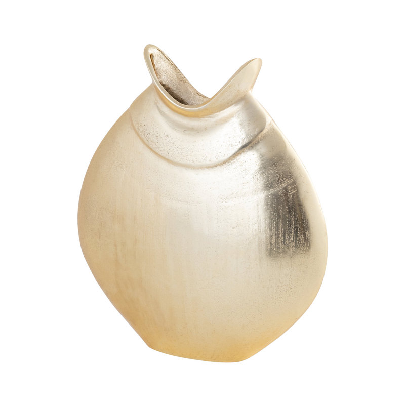 Abiela Metal Table Vase, 31.5cm H x 27.5cm W x 7.5cm D