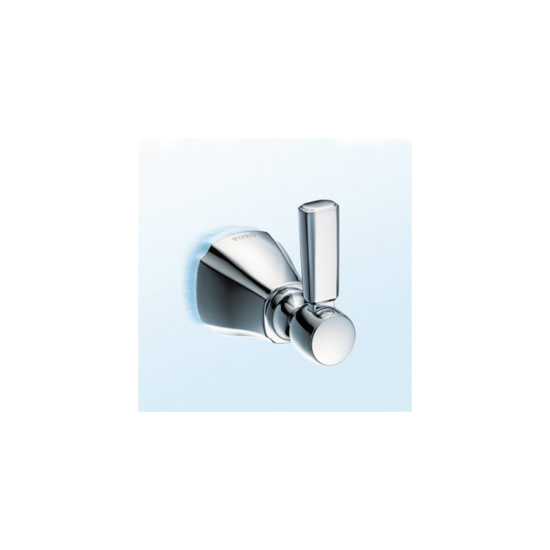 Guinevere Robe Hook, Polished Chrome
