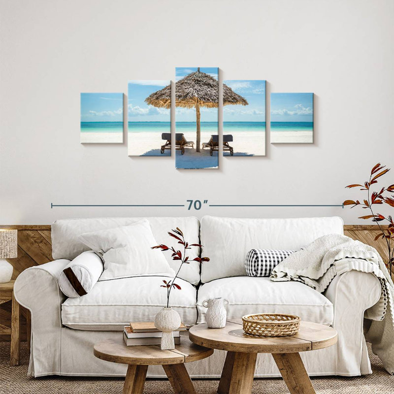 Loungers And Avonna Umbrellas, H 24 po x l 55 po
