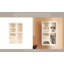 Tablette murale rectangulaire en MDF blanc 24 pouces Latitude Run pour rangement mural chic et décoration intérieure