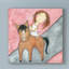 « rose cheval », art sur toile-33522503