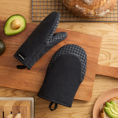 Ensemble de 2 mini-gants de cuisine Kitchenaid Gourmet Series Gridline