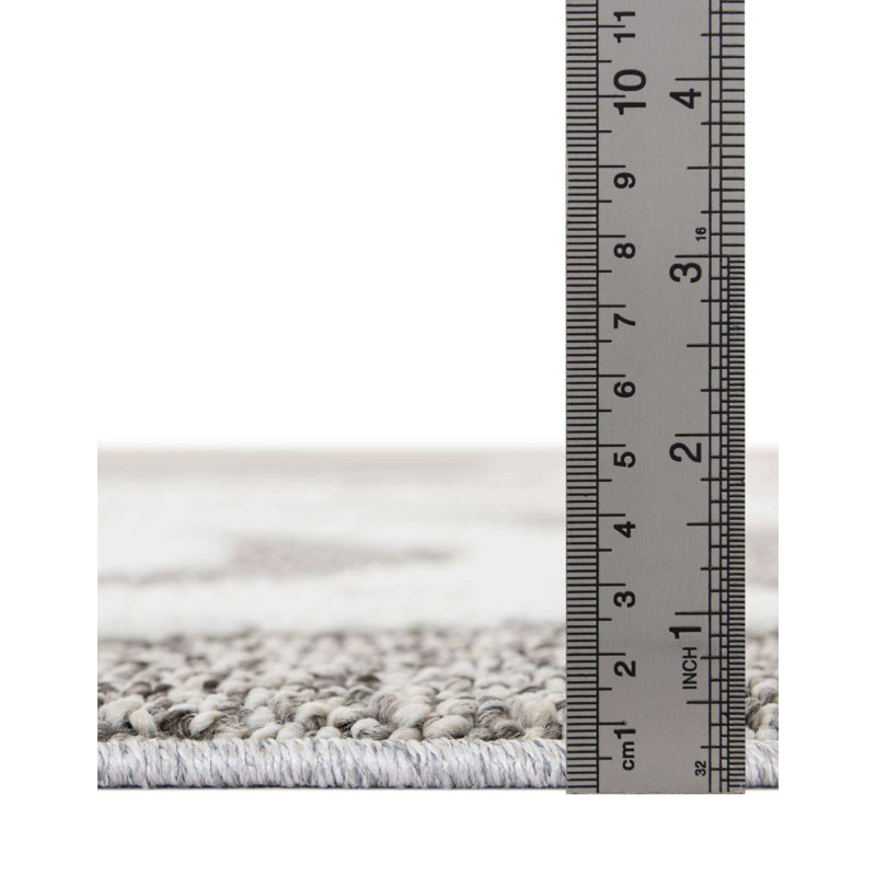 Abstract Indoor Rug, Rectangle 7'10" x 10'