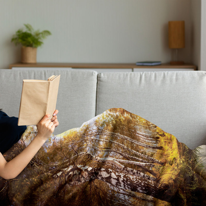 Hand Woven Throw Blanket, 60" x 80"