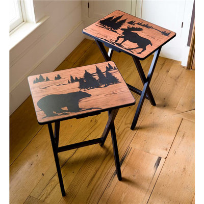 Wilderness Tray Table Set