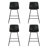24" Swivel Upholstered Counter & Bar Stools with Full Wraparound Footrest & Sturdy Metal Frame-2143787428