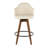Murrieta Swivel Upholstered Counter Stool with Solid Wood Frame-1490382706