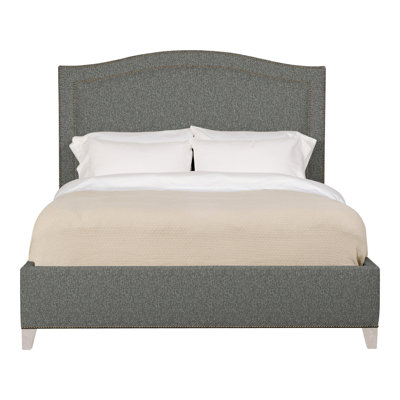 Caroline/Casey Queen Upholstered Low Profile Panel Bed