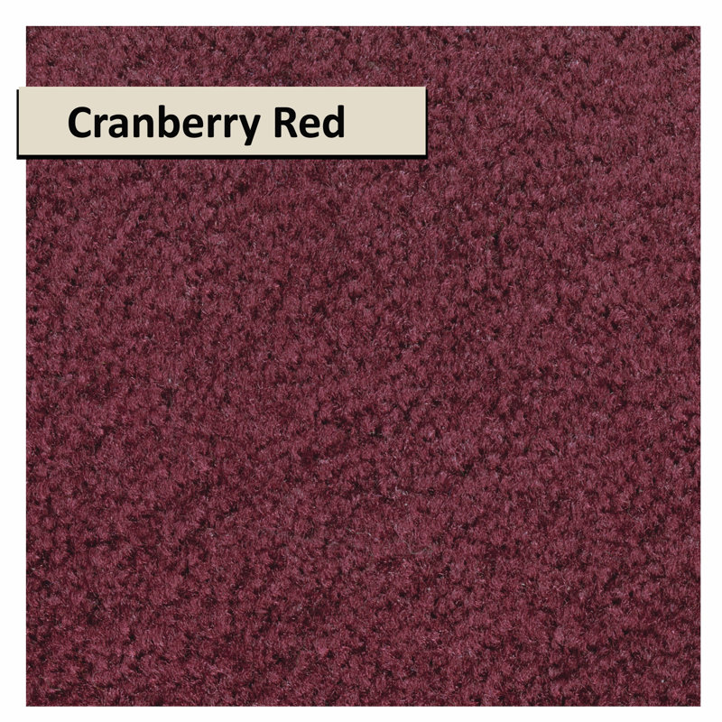 Tapis rouge canneberge Mt St Helens, Ovale 7 pi 6 po x 12 pi