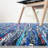 Rag Rug Hand Woven Cotton Striped Rug-19403889