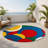 Brassy Pulse Indoor And Outdoor Area Rug-1279047036