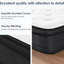 Matelas moyen ferme de 10 pouces avec ressorts zonés pour une stabilité et un confort accrus, taille, ferme, matelas, couches, support de bord
