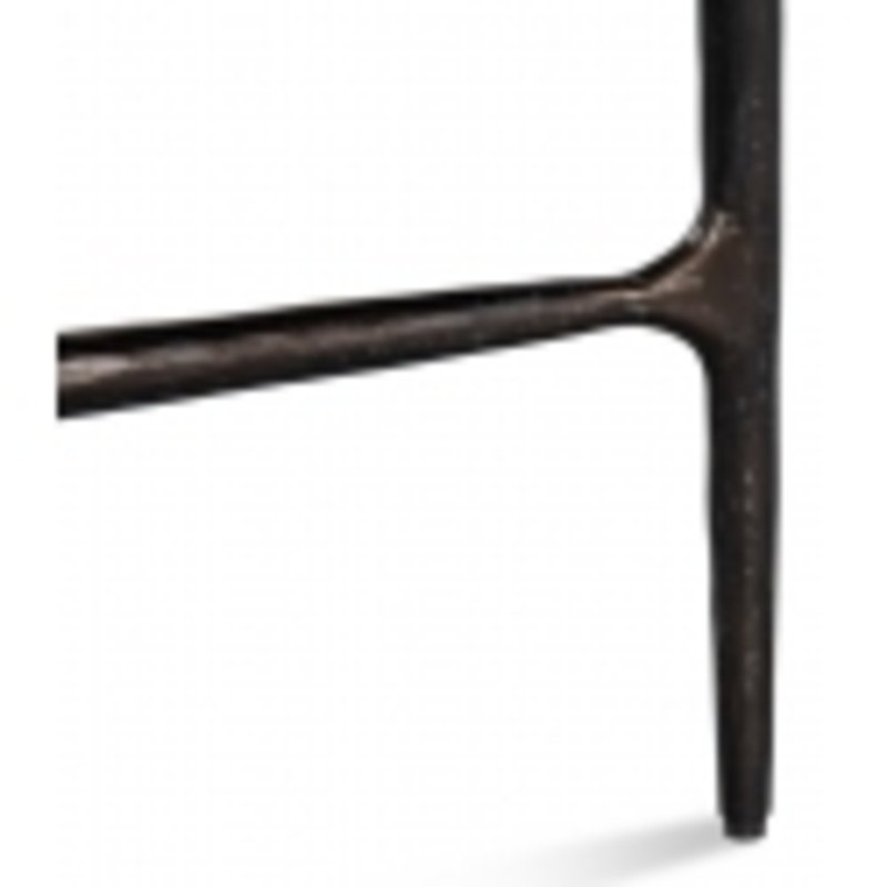 Dakor Marble End Table, 22" H x 24" W x 24" D
