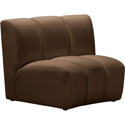 Dabir Velvet Slipper Chair
