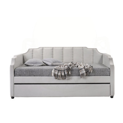 Luxurious Velvet Jacayden with Versatile Trundle for Ultimate Comfort