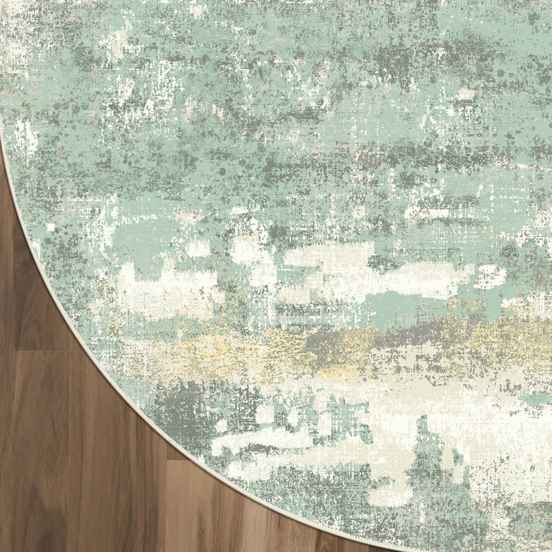 Tapis Pavelina, Rond 5 pi, Green