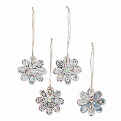 Ornement suspendu floral Floral Holiday