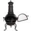 RedFire Fireplace with Grill "Cadiz" Classical Steel-37296090