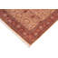 Tapis brun clair / rouge en laine noué à la main 8 pi 4 po x 10 pi 3 po Parand