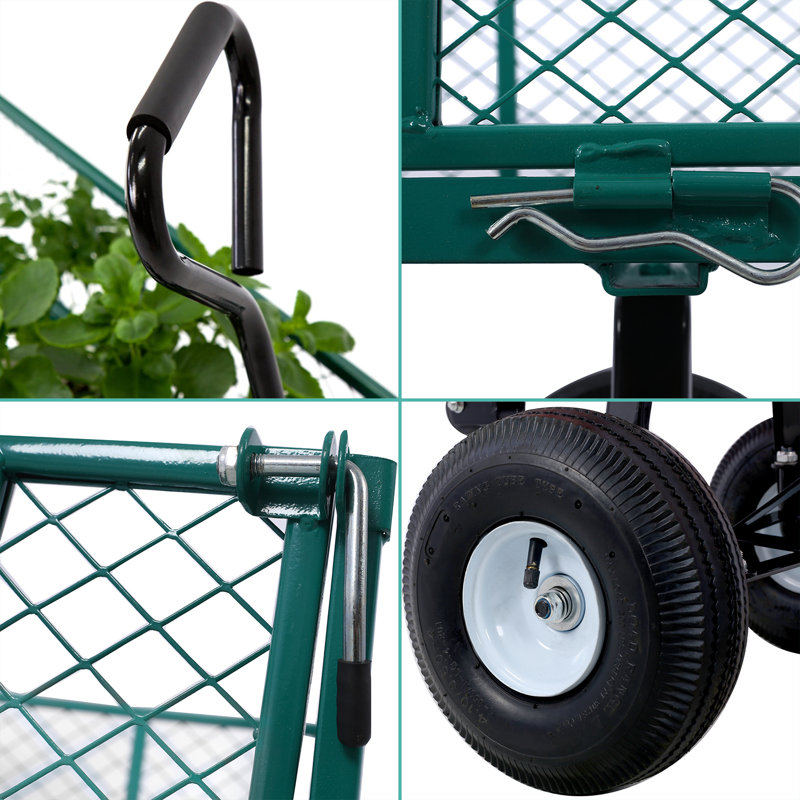 Chariot de jardin, Vert