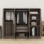 Armoire de rangement en bois avec tiroirs