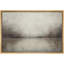 Tableau représentant un paysage de lac gris brumeux, idéal pour le salon, impression giclée sur toile encadrée-91875128-135760401-135760403