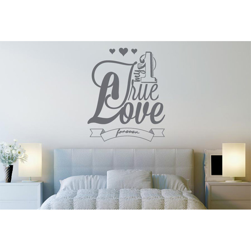 Non-Wall Damaging Wall Decal, Grey, Large