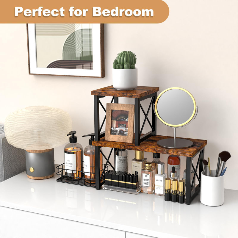 Metal,Manufactured Wood Desk Organiser
