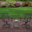 Ensemble 2 pièces de chaises pivotantes toutes saisons Darby Collection