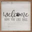 Welcome Hope You Like Dogs - blanc-1465246067