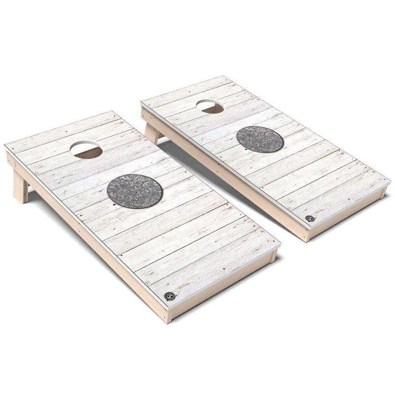 Ensemble de planche à cornhole composite toutes saisons International Flag, Add Case & Lights