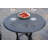 Anhar 3-Piece Patio Bistro Set with Cushions and 24'' Round End Table