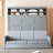 Gray Queen Bed With - Versatile Space Utilization Saving Dependable Reliable Option