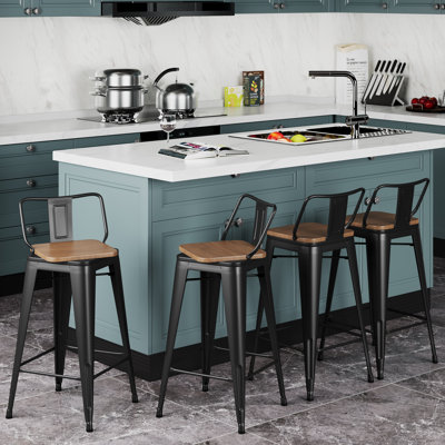 Tauber Swivel Counter Stool