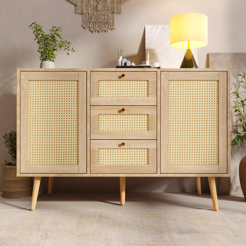 Cahaba 120 cm W Chest of 3 Drawers