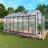 8X14 FT Polycarbonate Walk-In Greenhouse, Raised Base-128769457