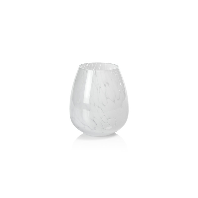 Gracelyn Glass Table Vase, 8" H x 6.75" W x 6.75" D