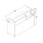 63'' Modern Wood Reception Desk With Storage